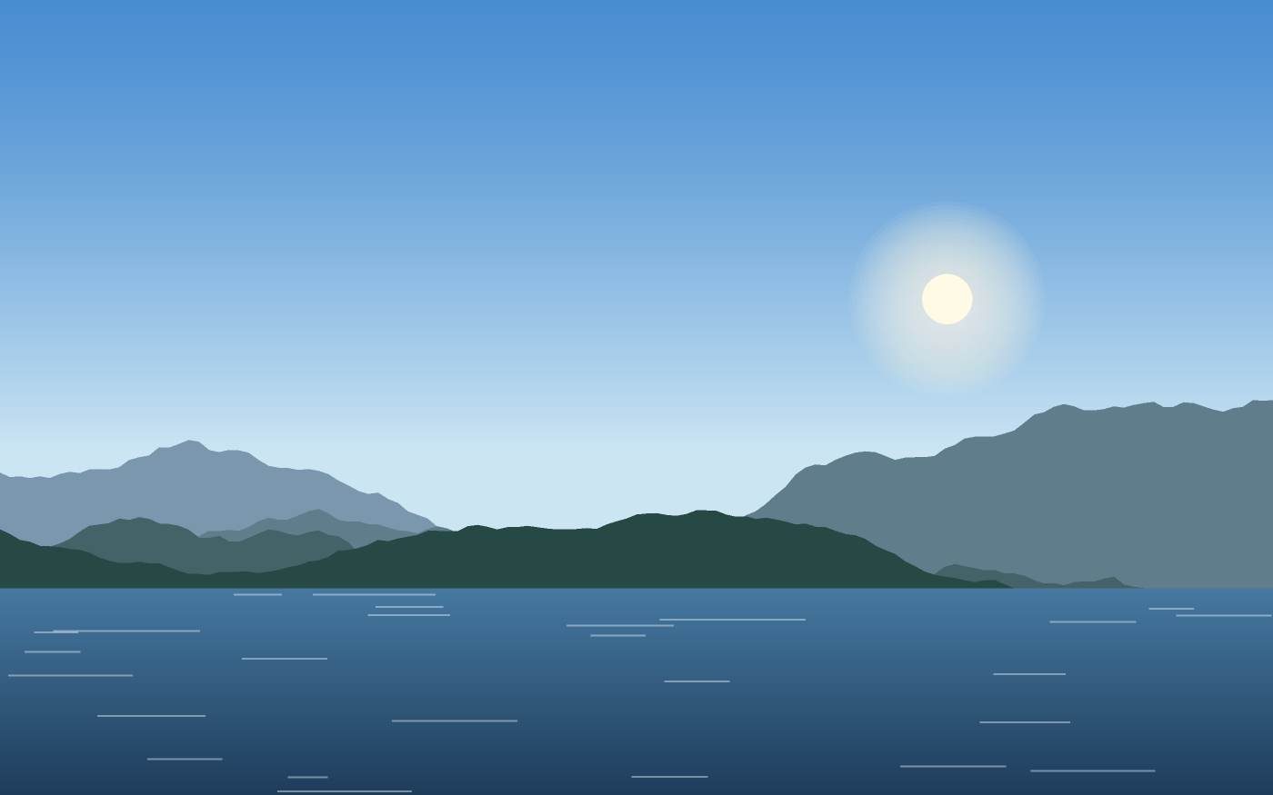 Landskabsillustration