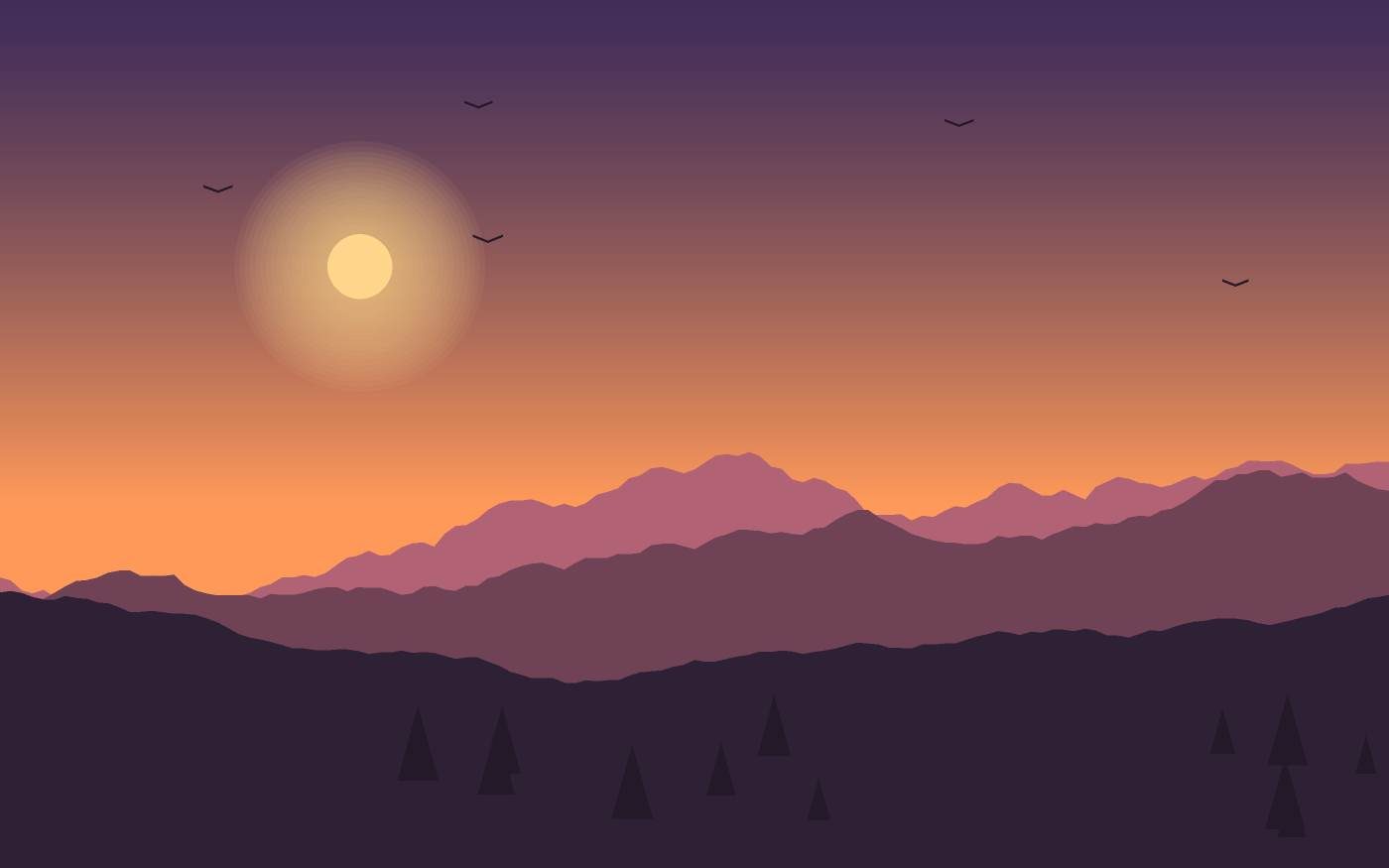 Illustration de paysage