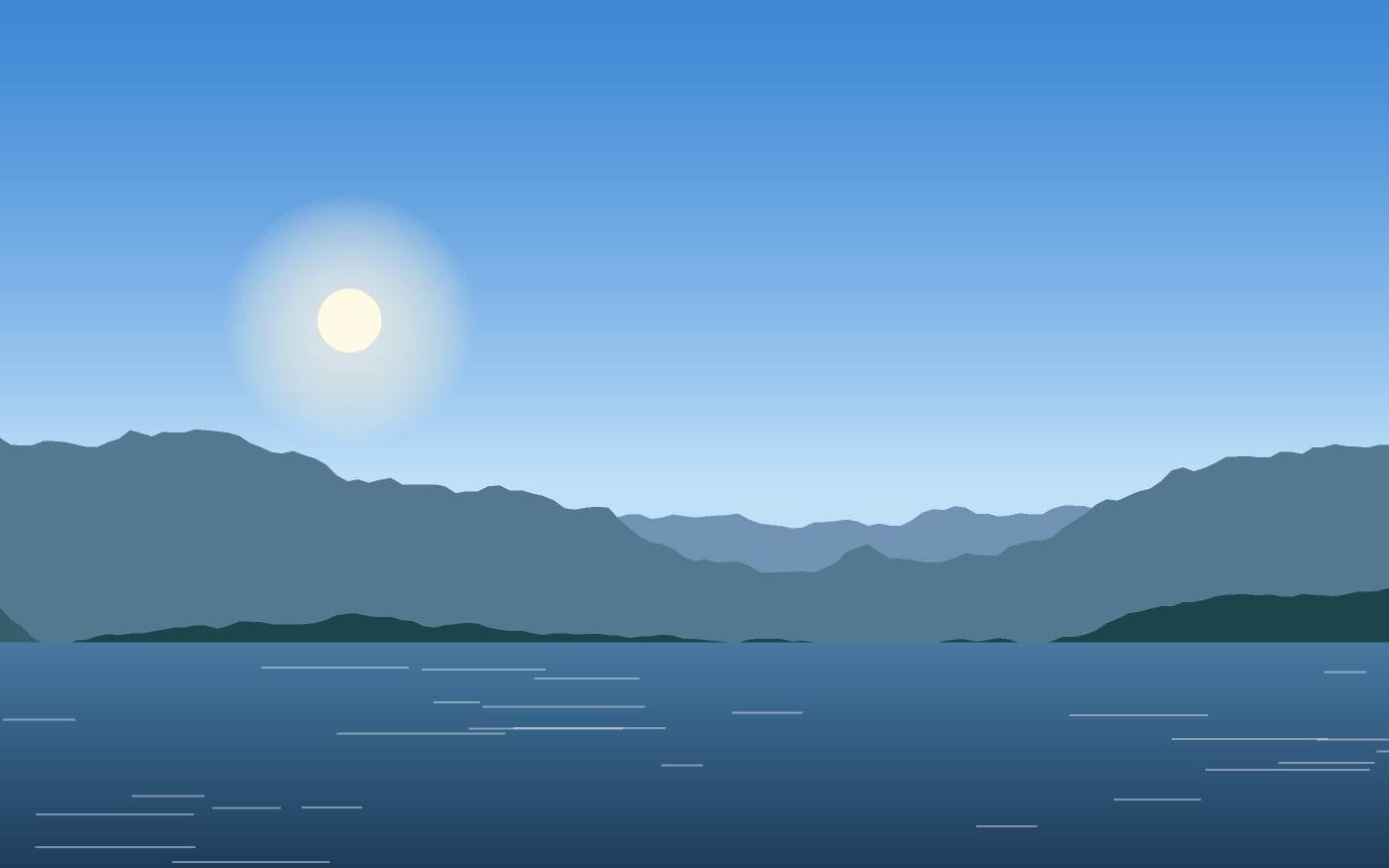 Ilustracja krajobrazu