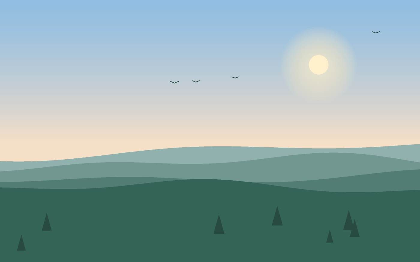 Landskapsillustration