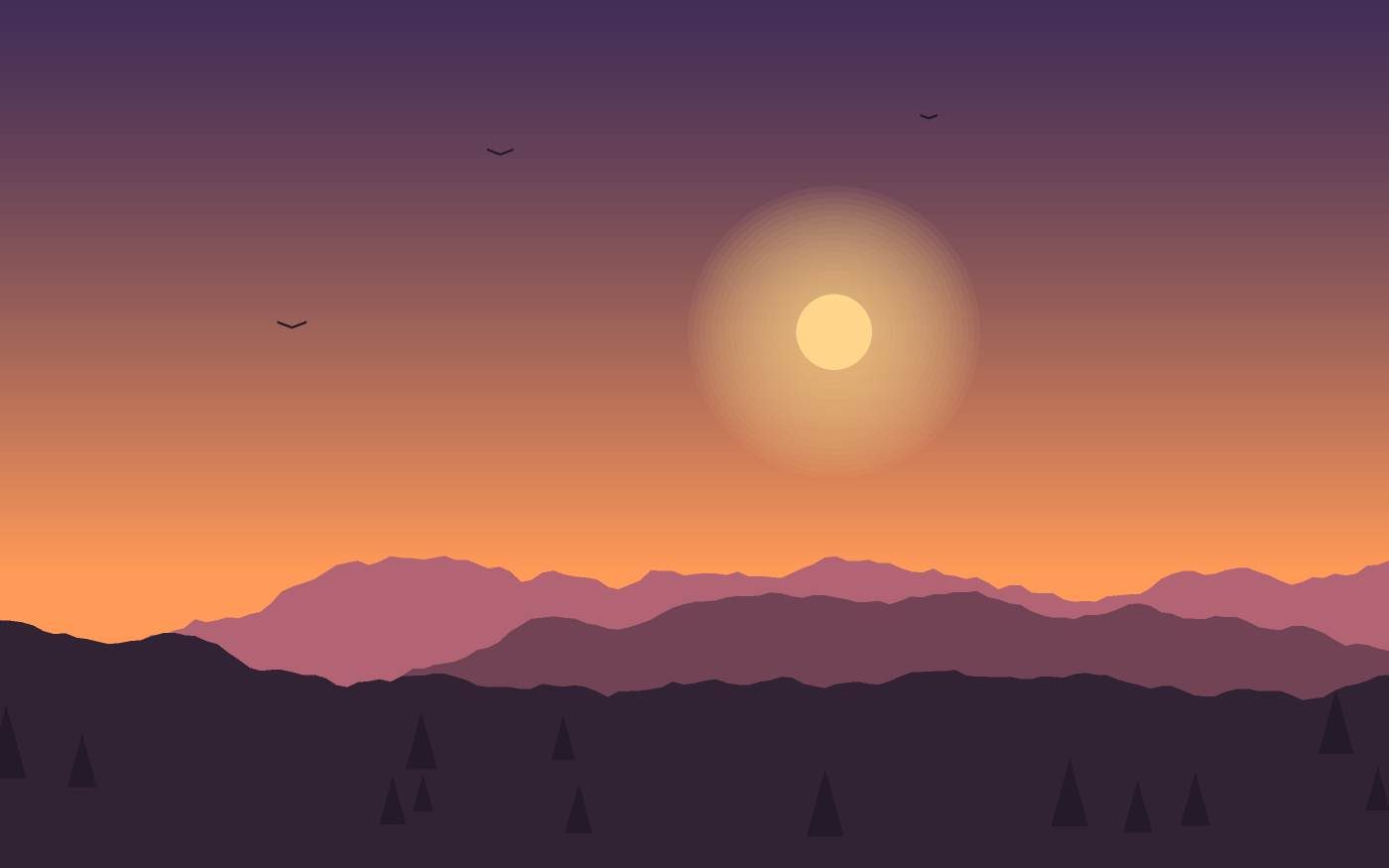 Landscape illustration