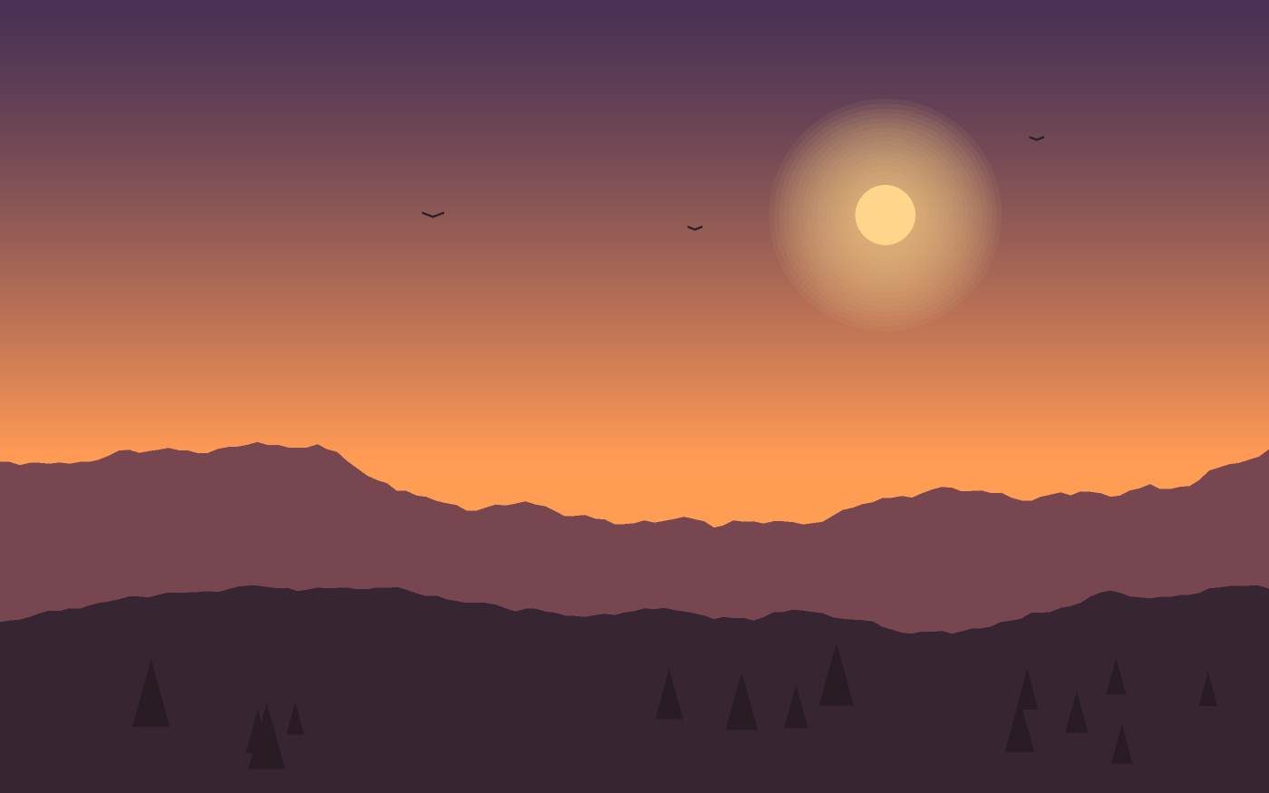 Landscape illustration